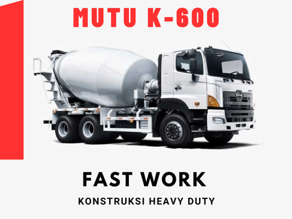 Jual Beton Ready Mix K600