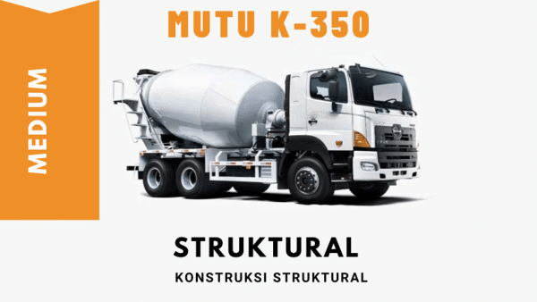 Jual Beton Ready Mix K350