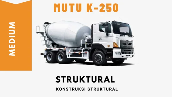Jual Beton Ready Mix K250