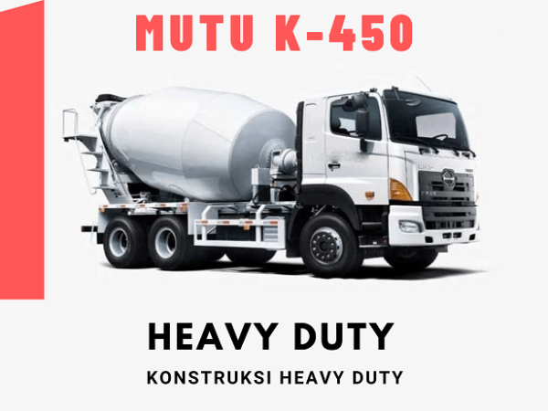 Jual Beton Ready Mix K450