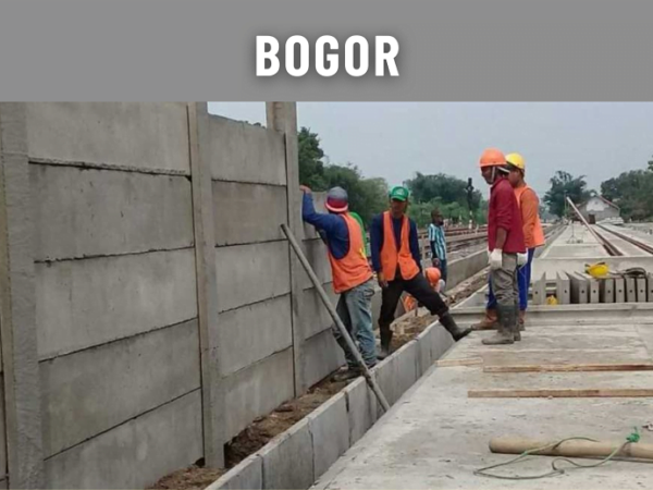 Harga Pagar Beton Bogor