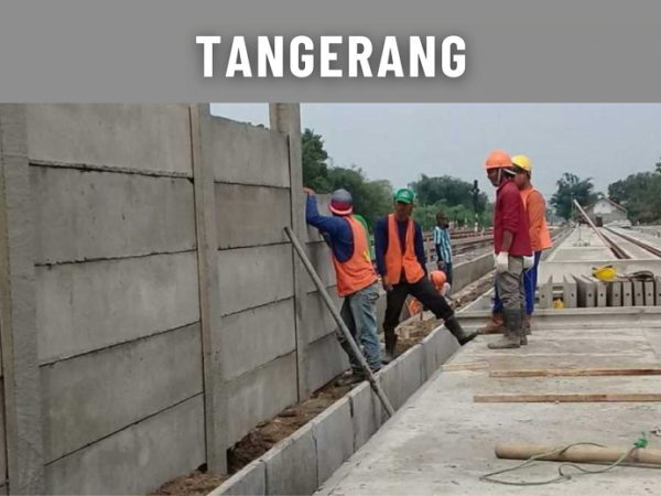 Harga Pagar Beton Tangerang