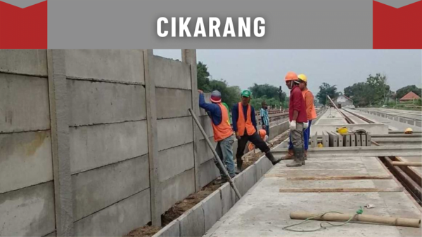 Harga Pagar Beton Cikarang