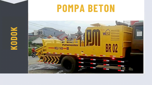 Harga Sewa Pompa Beton Kodok