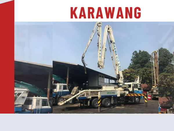 Harga Sewa Pompa Beton Karawang