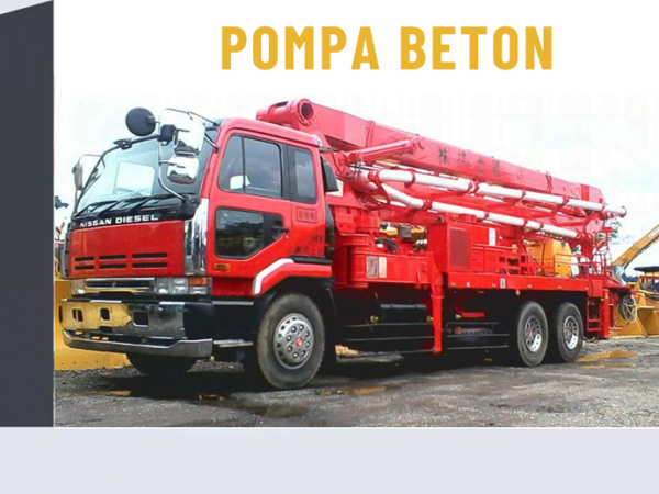 Harga Sewa Pompa Beton Long Bom